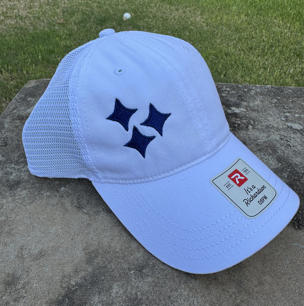 3 Star Logo Hat - Trucker Style